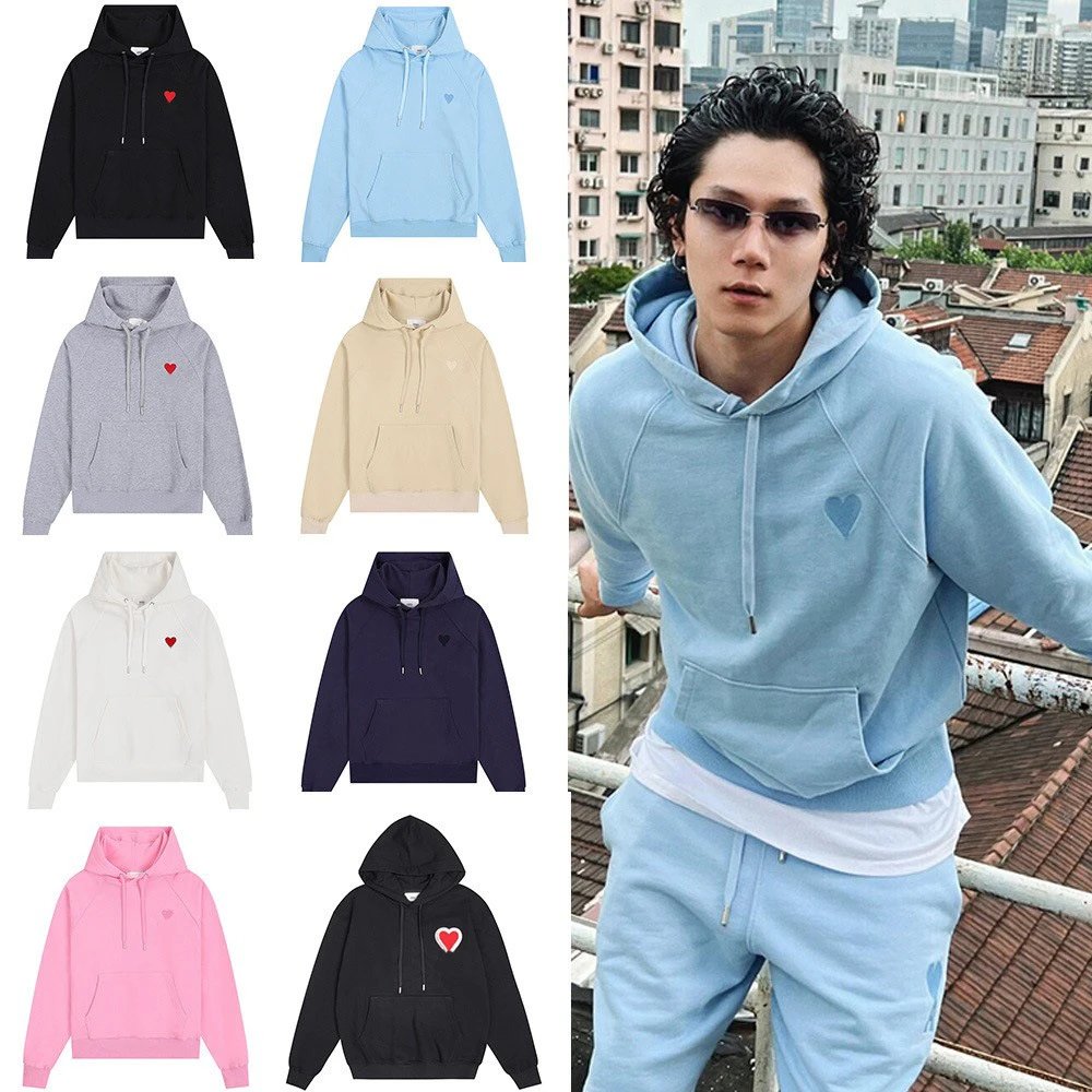 Heart Embroidered Streetwear Hoodie — OOPBUY Spreadsheet find